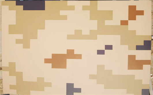 巴南荒漠迷彩漆喷涂